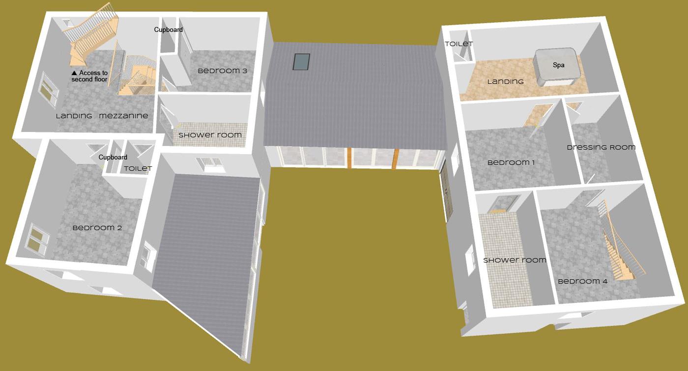 First‑floor plan