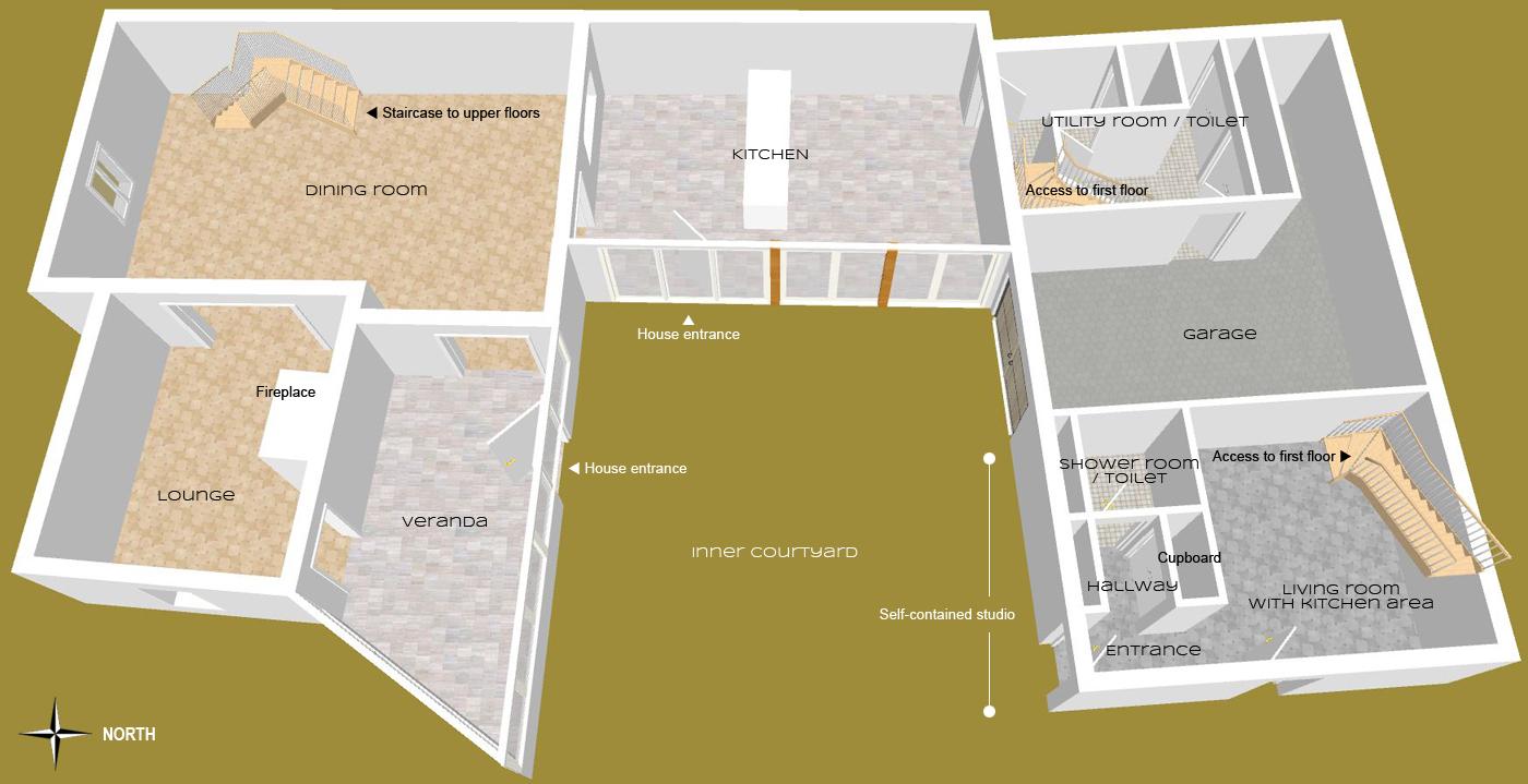 Ground‑floor plan